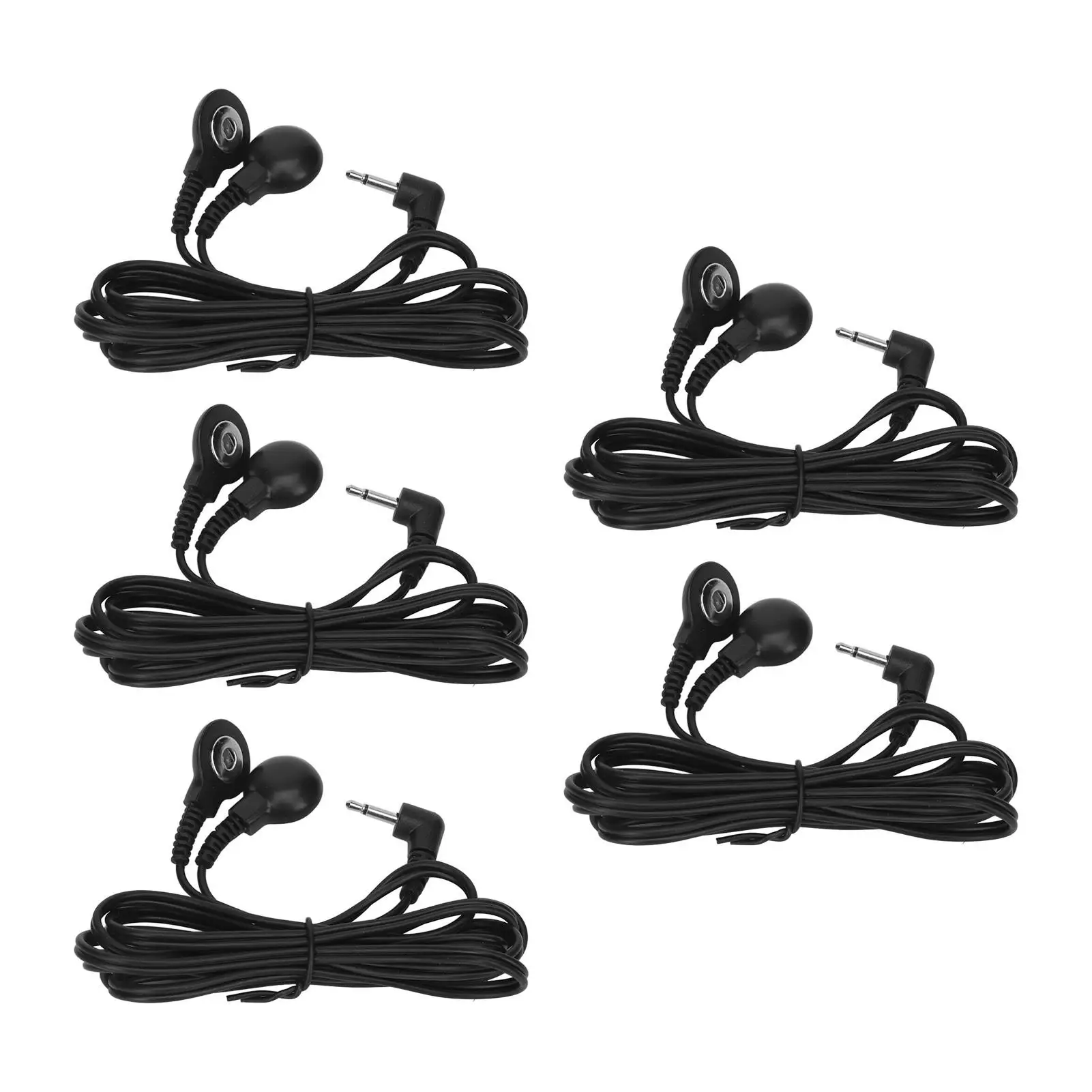 Electrode Wire 25mm Elbow Electrode Wires Cable for digital Therapy Machine Replacement Accessory