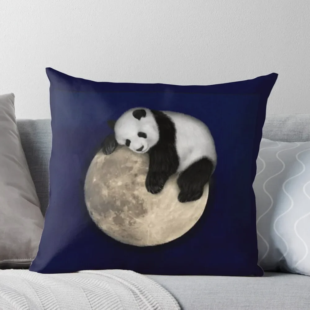 

Sleeping on the moon Throw Pillow Decorative pillowcase Decorative Cushions For Luxury Sofa