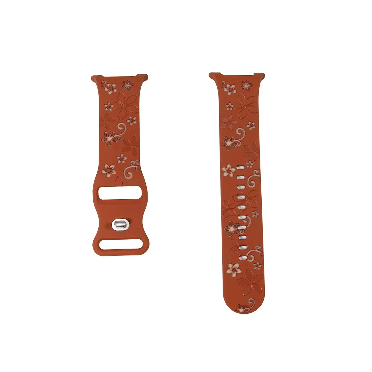 Bedrucktes Design-Armband für Samsung Galaxy Watch8 9 40 44mm Silikonband mit Gravur für Galaxy 8Classic 46 Blumenmuster-Armband – Detail 17