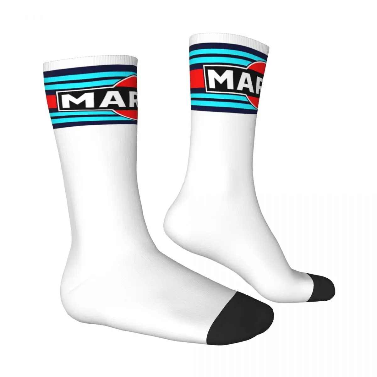 Martinis-calcetines de equipo de carreras para hombre, medias elegantes de rally, antibacterianas, de diseño cómodo, para escalada, otoño