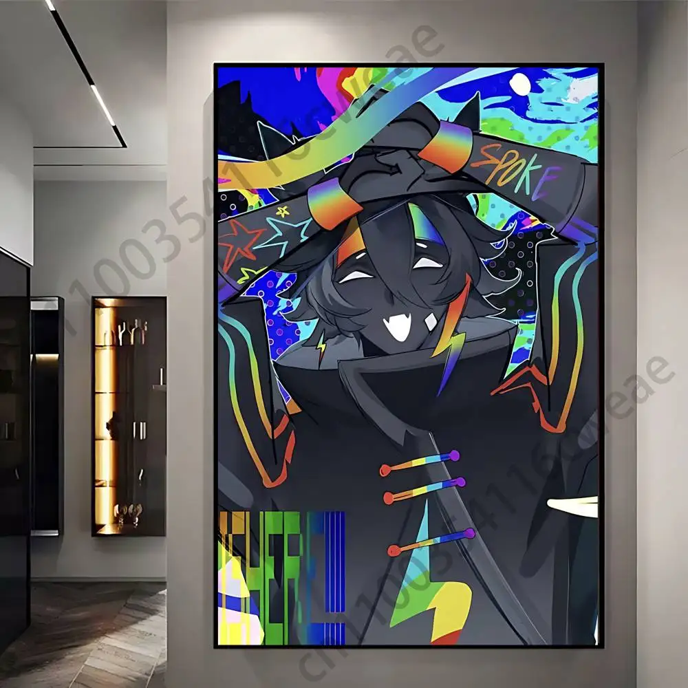 S-Spokeishere S-Spoke Wall Art Poster Print Wall Decor for Living Room Bedroom Home Decoration