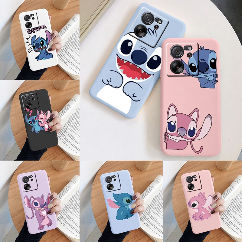 For Xiaomi 13T Pro Case Kawayi Stich Monster Protective Shell Mi 13T?Cartoon Painted Soft TPU Fundas For Xiaomi 13t Pro Cover