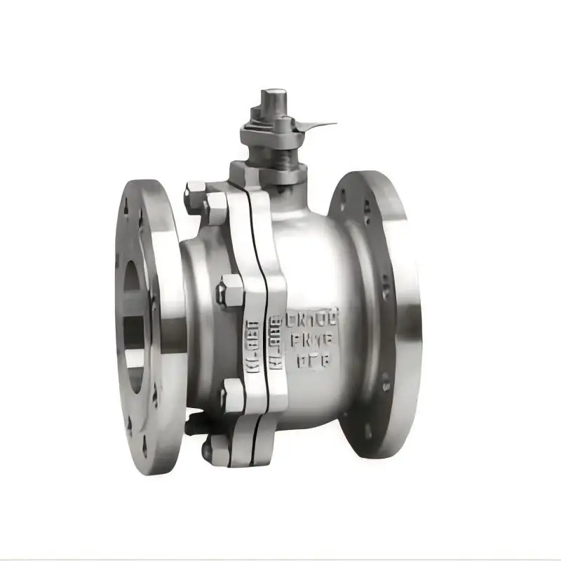 Professional custom high platform 304 stainless steel flange ball valve water gas oil