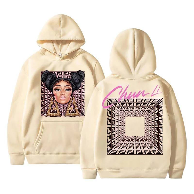 

Nicki Minaj Fashion Hip hop Hooded Men Sweatshirts Rap Queen Streetwear Pink Couple Tracksuit Hoodie For Man Retro Y2K Clothes