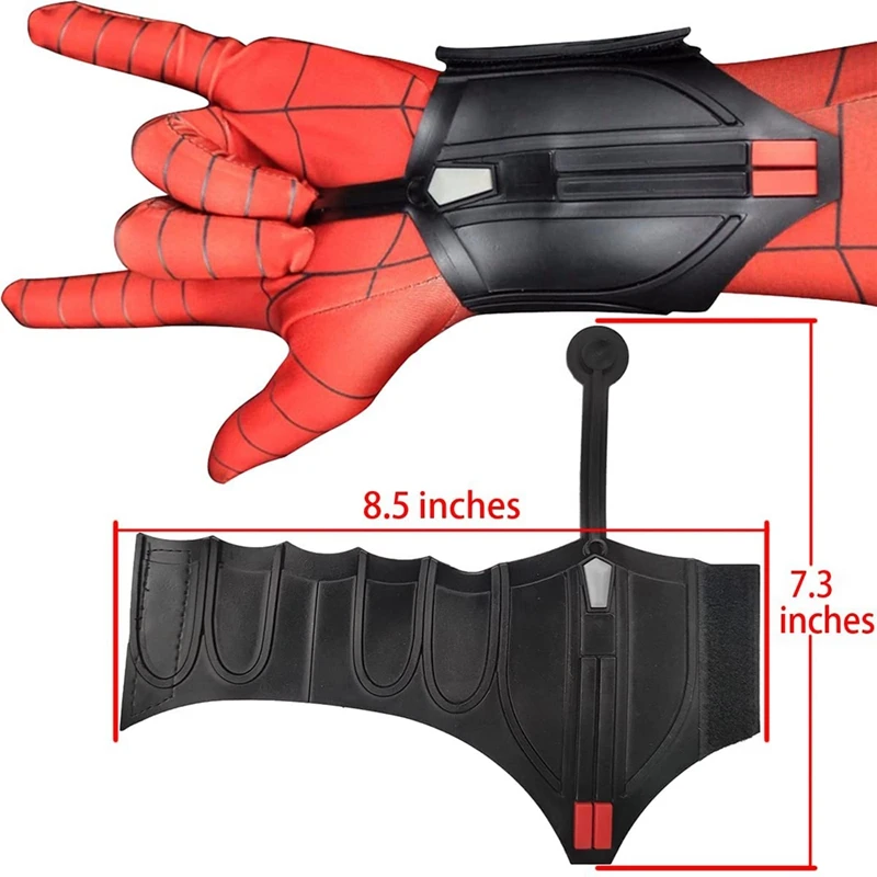 2 Pcs Spider Wrist Web Shooters Toy Spider Super Decoration For Kids, Spider Costume Decoration