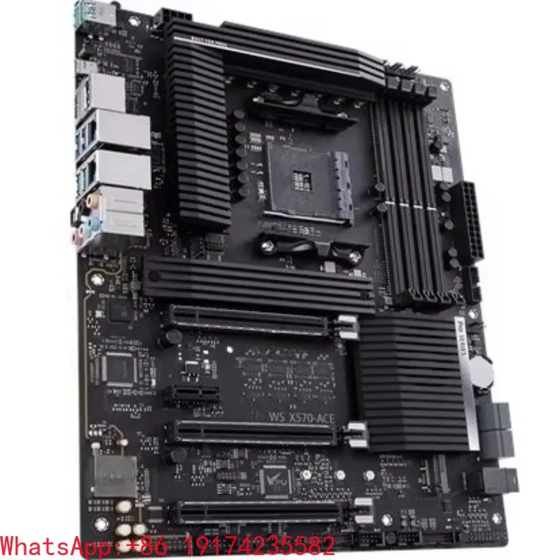 95 New X570 Main Board Pro WS X570-ACE AM4 R9-5950X Workstation Main Board