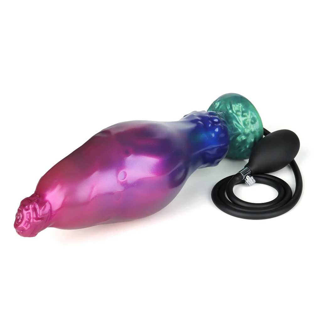 Dildo Anal Plug Inflatable Butt Plug Wearable Expanding Sex Toy for Women and Men Anal Training Masturbator G-spot  Stimulate 18