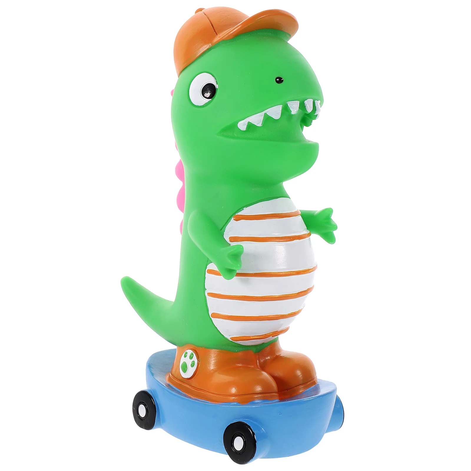 かわいい恐竜の形をした貯金箱、女の子向けの丈夫なコインバンク、細かい細工の装飾的な貯金箱、新年の贈り物、装飾的な貯金ポット