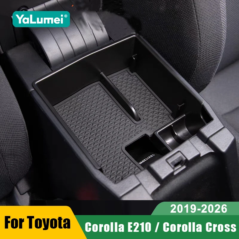 Für Toyota Corolla E210 / Corolla Cross XG10 2020 2021 2022 2023 2024 2025 2026 Hybrid Auto Mittelarmlehnen-Aufbewahrungsbox-Organizer
