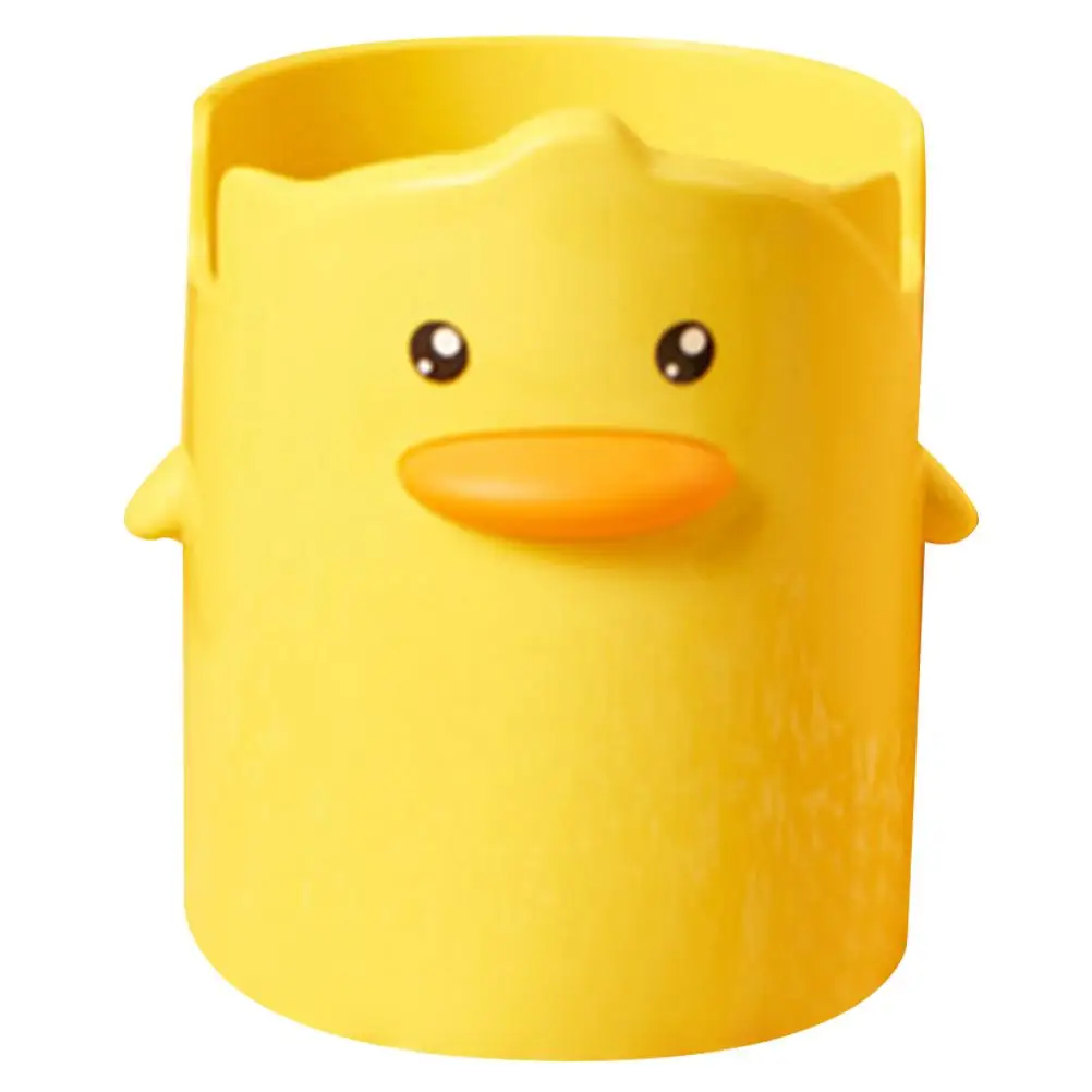 Little Yellow Duck Pen Holder Organizer For Home Desk Holders Pencil Office Multifunction