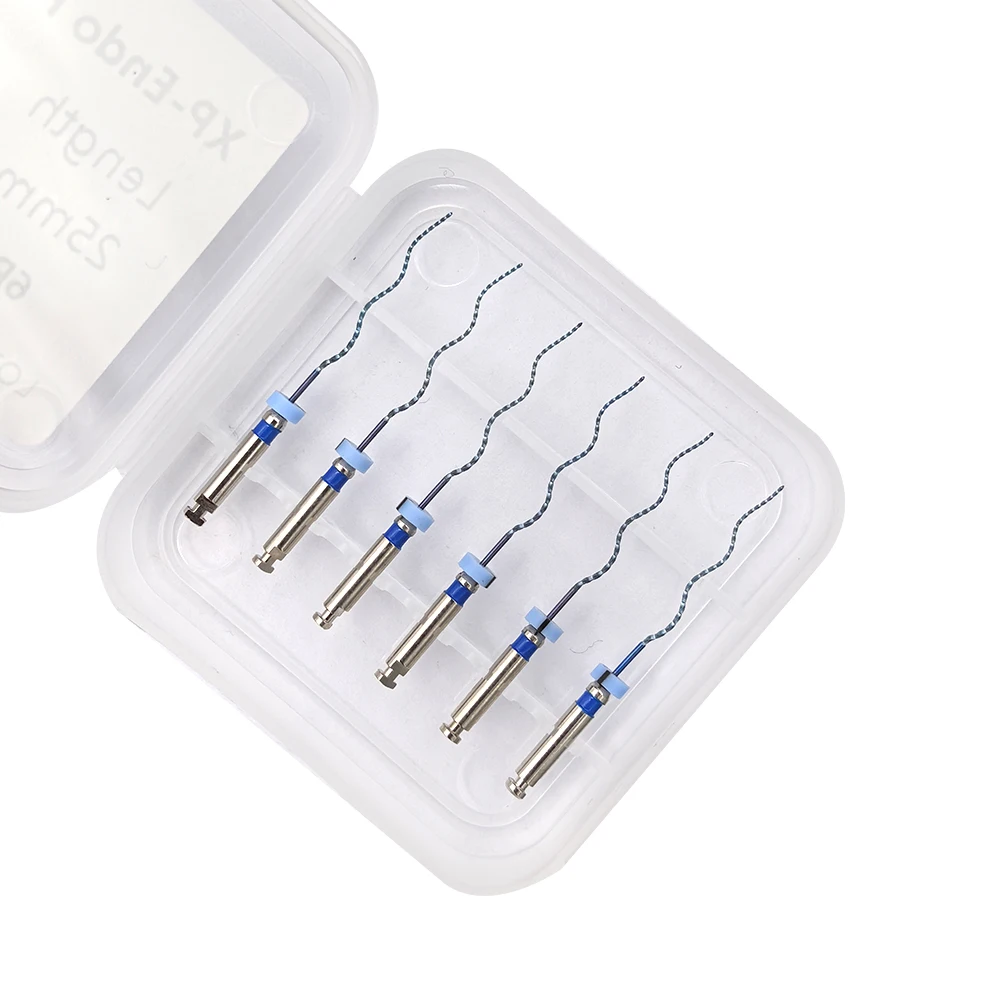 

Dental XP-Endo Finisher 30# 25mm Endodontic Files Blue Heat Activation File 6pcs/pack