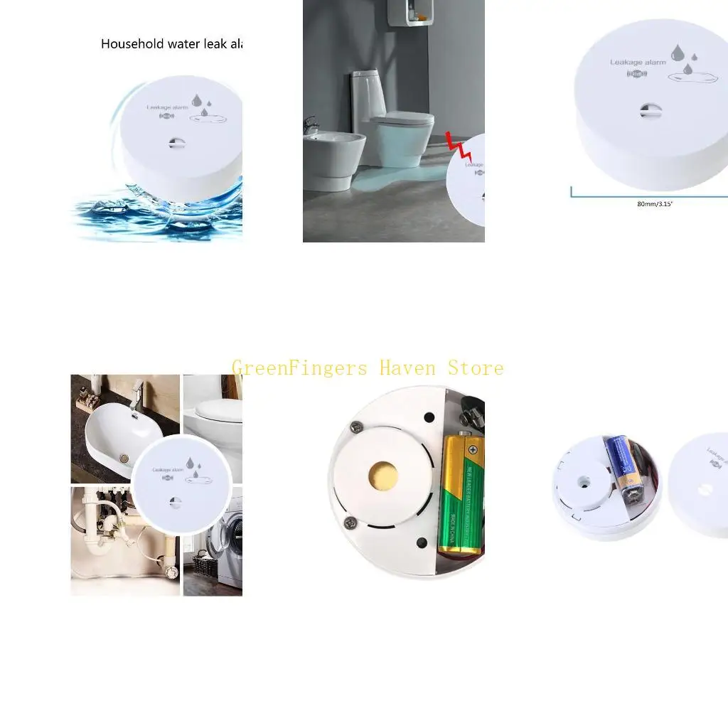 

F68D Детекторы утечки воды. Водяная сигнализация. Простая в использовании. Эффективная водная сигнализация для кухни, ванной и