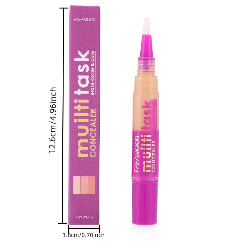 4ml Liquid Concealer Pen Makeup Lasting Moisturizing Foundation Cream Full Coverage Concealer Makeup Cosmetic