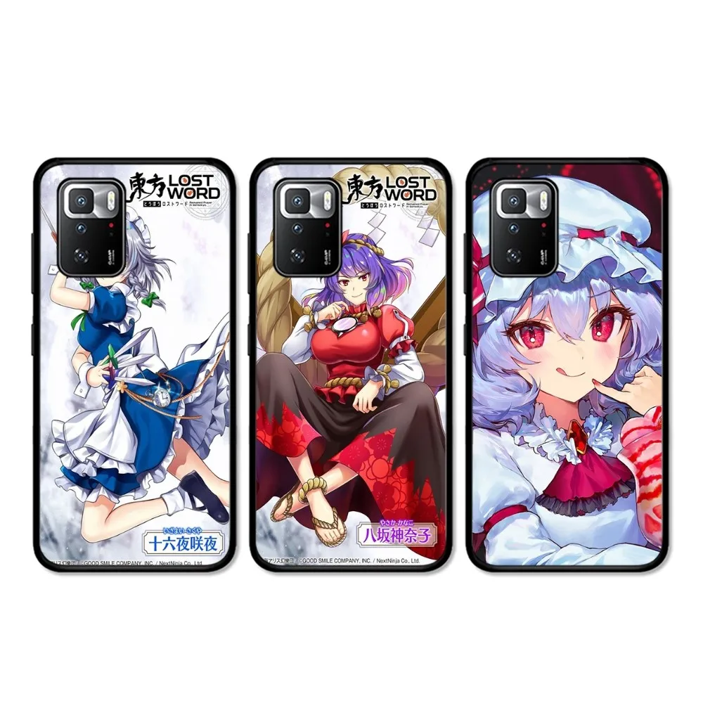 Touhou Project Phone Case For Redmi 5 6 7 8 9 10 plus pro 6 7 8 9 A GO K20 K30 K40 pro plus F3 Fundas