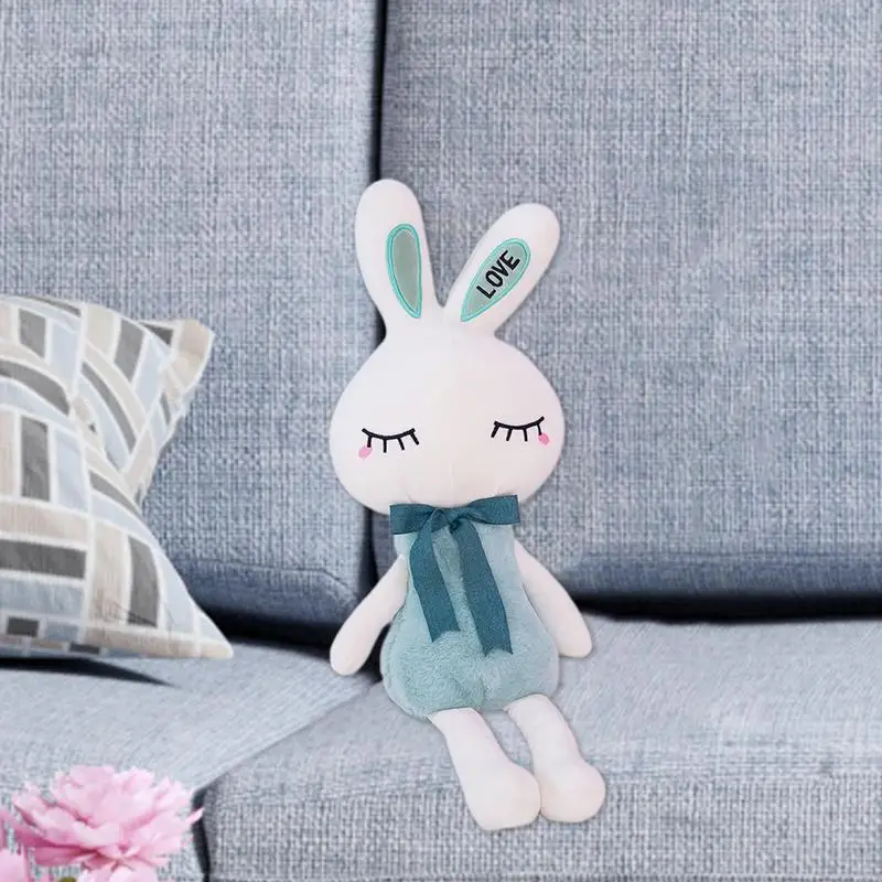 Plush Bunny Doll Kids Stuffed Animals Plush Bunny Dolls Cute Rabbit Toys Pillow Rabbit Stuffed Animal Plushies Toy Bunny Stuffed