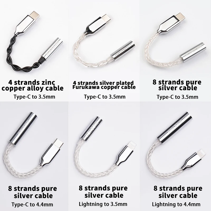 NICEHCK TC3 ALC5686 USB Tipo-C a 3,5 mm DAC Amplificatore per auricolari Amplificatore per cuffie Decodificatore Cavo audio Adattatore HiFi Convertitore Filo