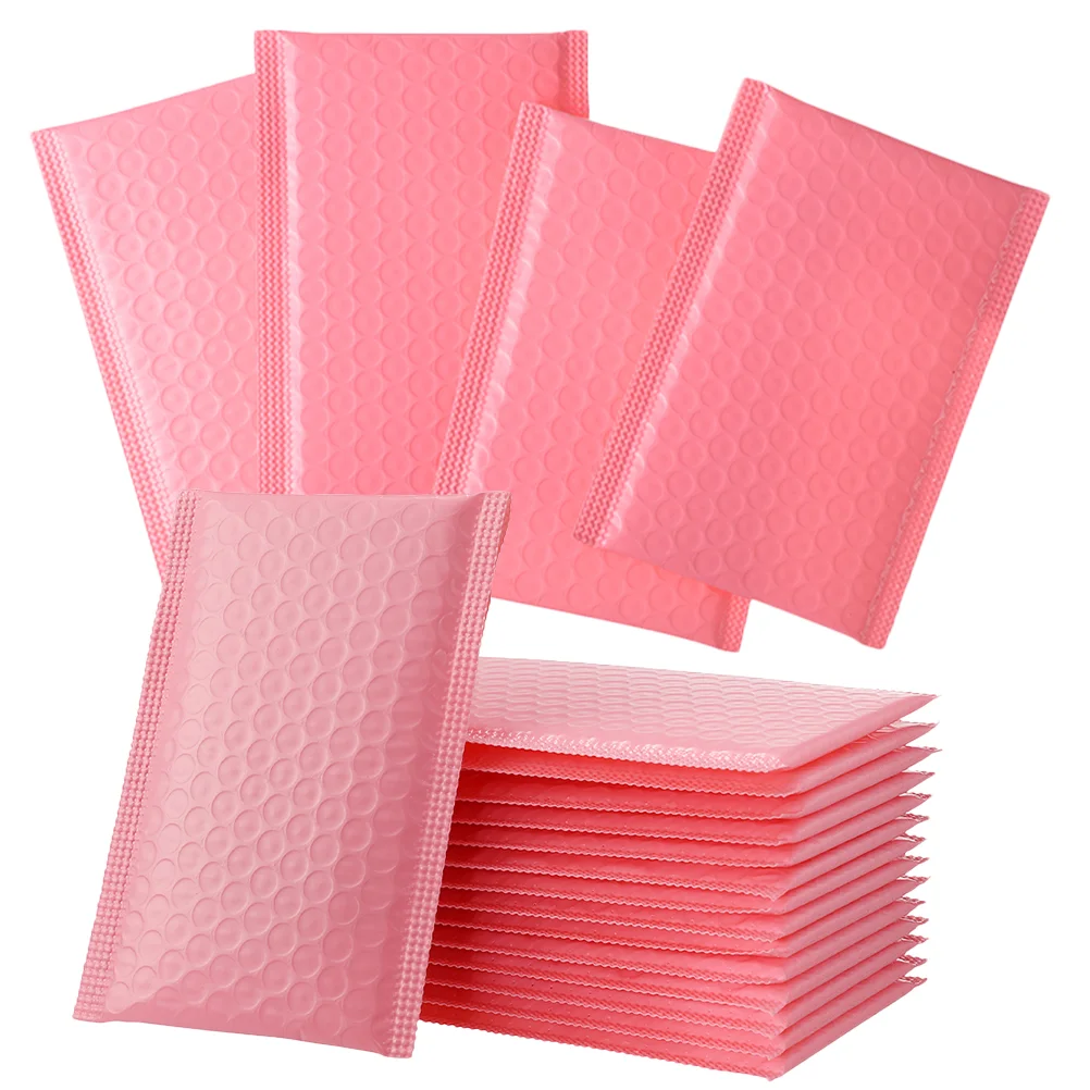 60 Pcs Bag Mailing Envelopes Apparel Packaging Mailers for Delivery Small Bubbles