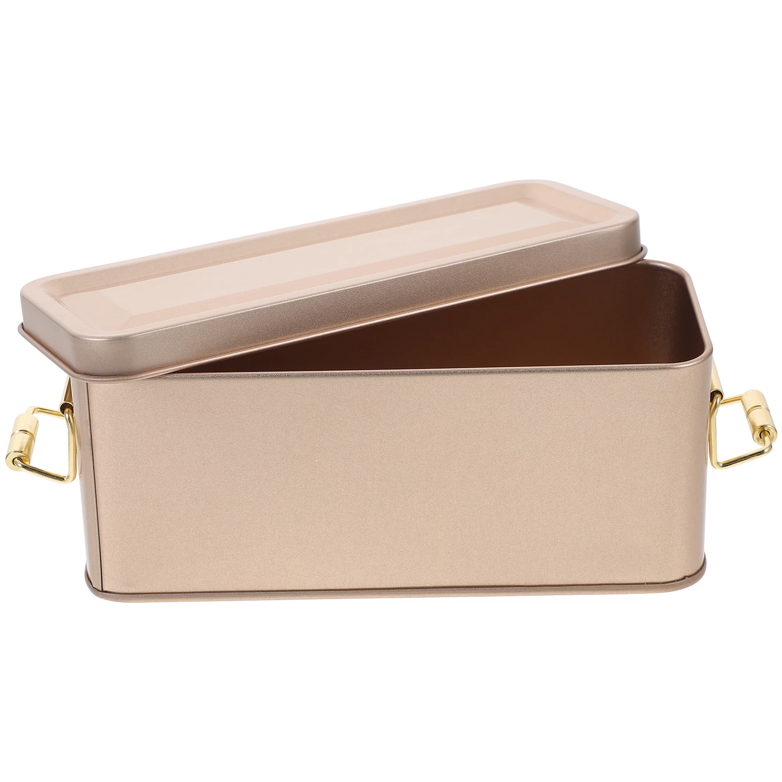 

Metal Storage Box With Lid Decorative Storage Boxes Decorative Cookie Candy Container Small Food Jar for Snacks Tea Nuts