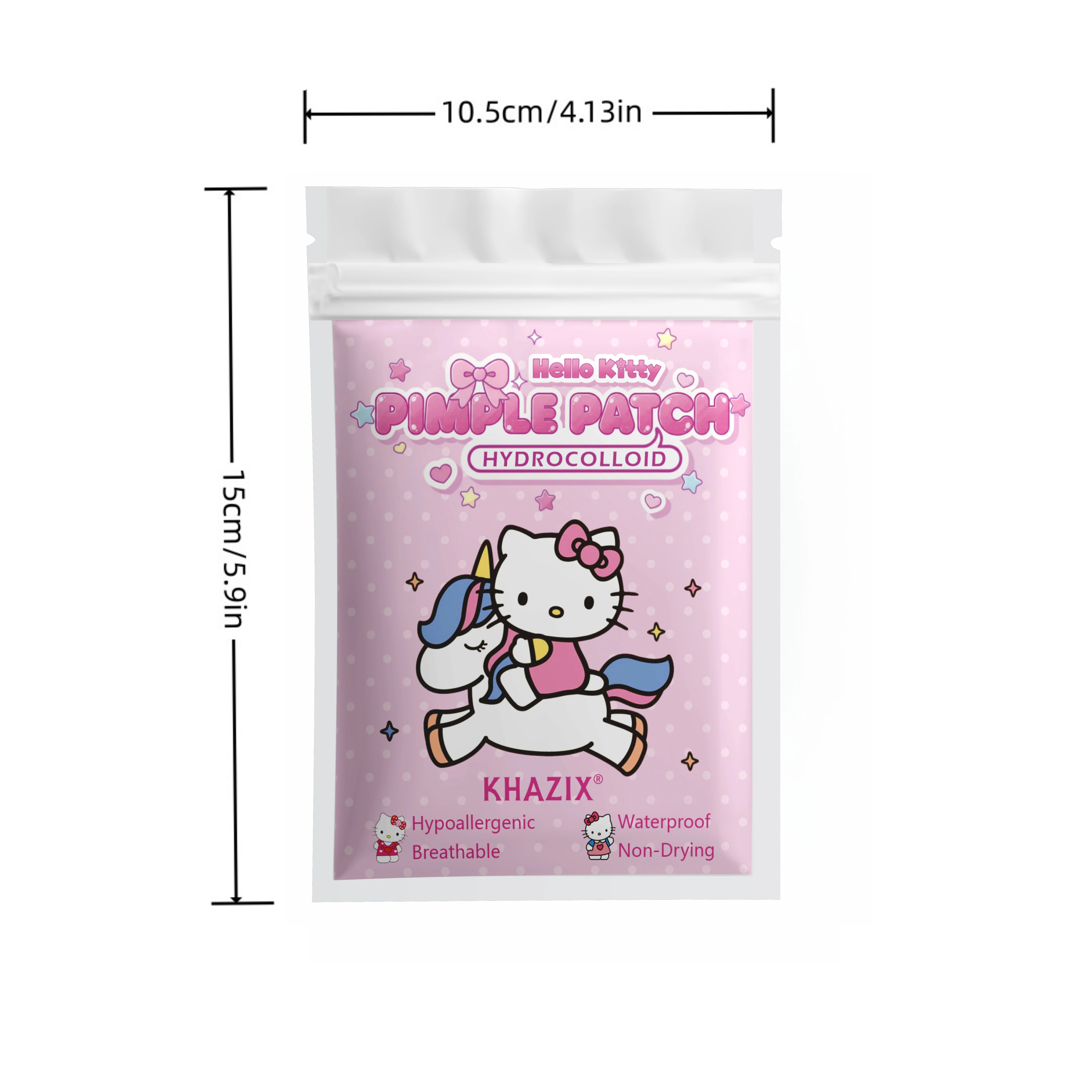 125 قطعة من رقع حب الشباب بحمض الساليسيليك - ملصقات غير مرئية ولطيفة على شكل قطة لمحاربة البثور وتهدئة البشرة #6