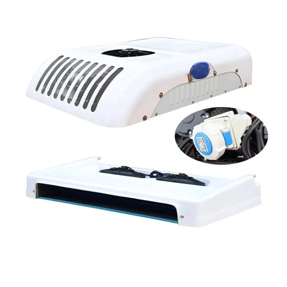 تخفيضات كبيرة مع وحدات تبريد الشاحنة الصغيرة ذات الاستعداد المتكامل DC12V 24V على السطح