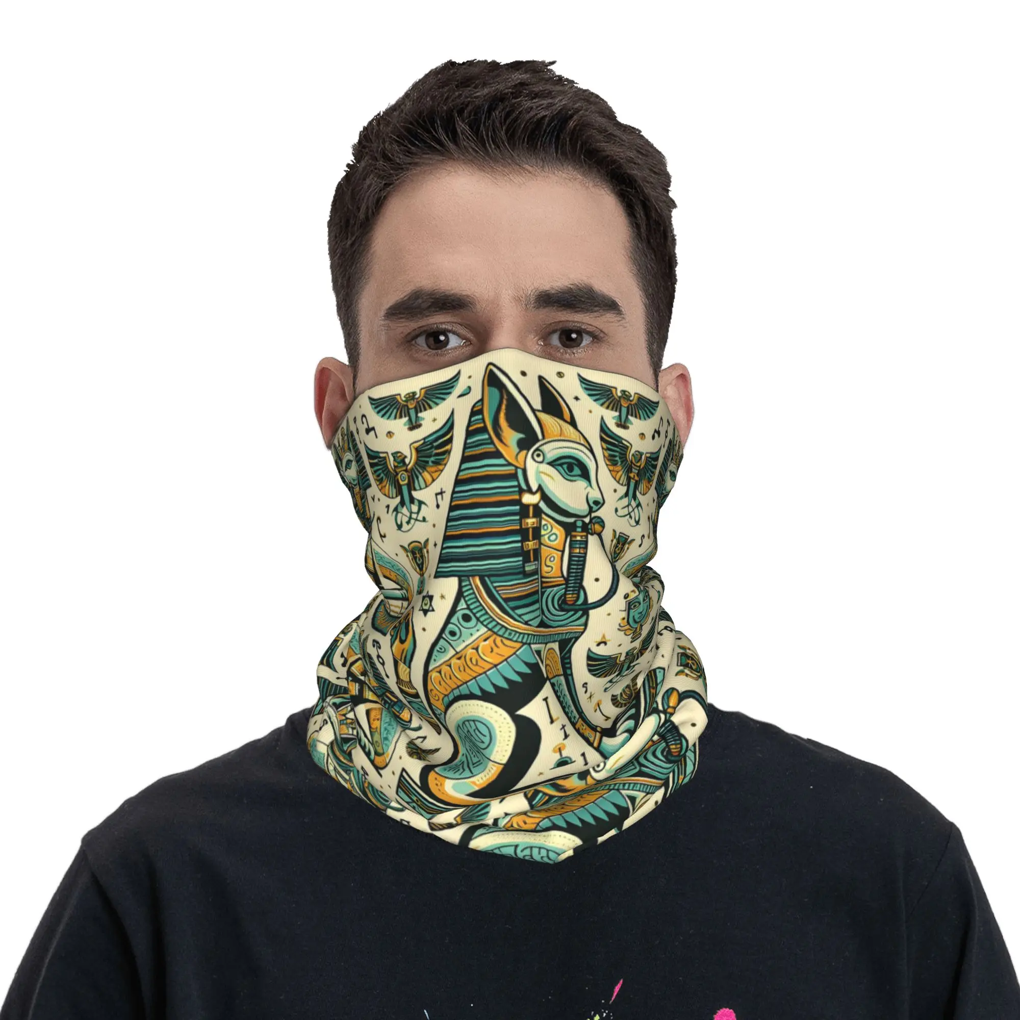 Secrets of the Sphinx Egypt from EgyApe Artists Bandana Neck Cover Printed Face Scarf Multifunction Headwear Cycling Unisex