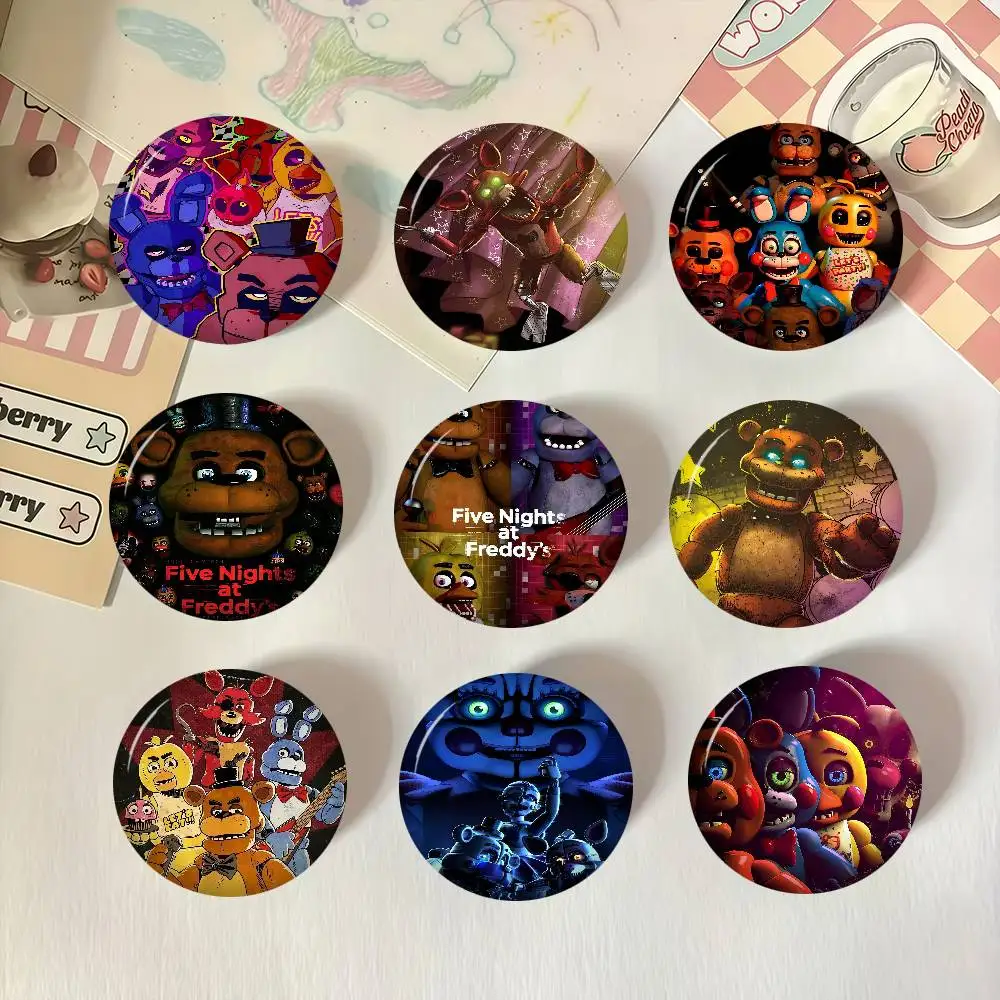 

Fnaf Five-nights-At-Freddys Classic Handmade Brooch Cartoon Cosplay Badge On Backpack Jewelry Accessories Gifts