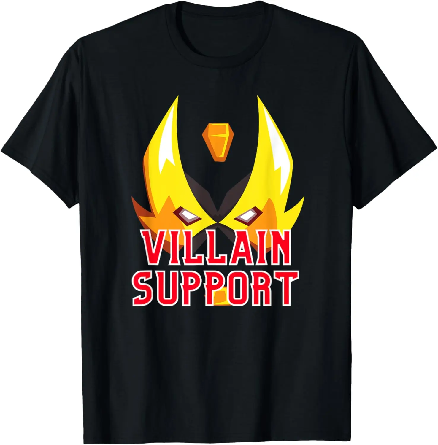 Camiseta con logo de apoyo al villano