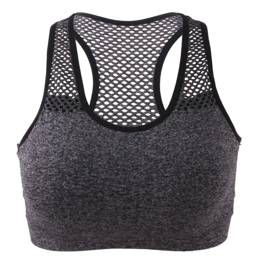 

Female High Shockproof Women Active Bra Breathable Quick-drying Yoga Bra Comfortable Hollow Out Yoga Top Vest Gym
