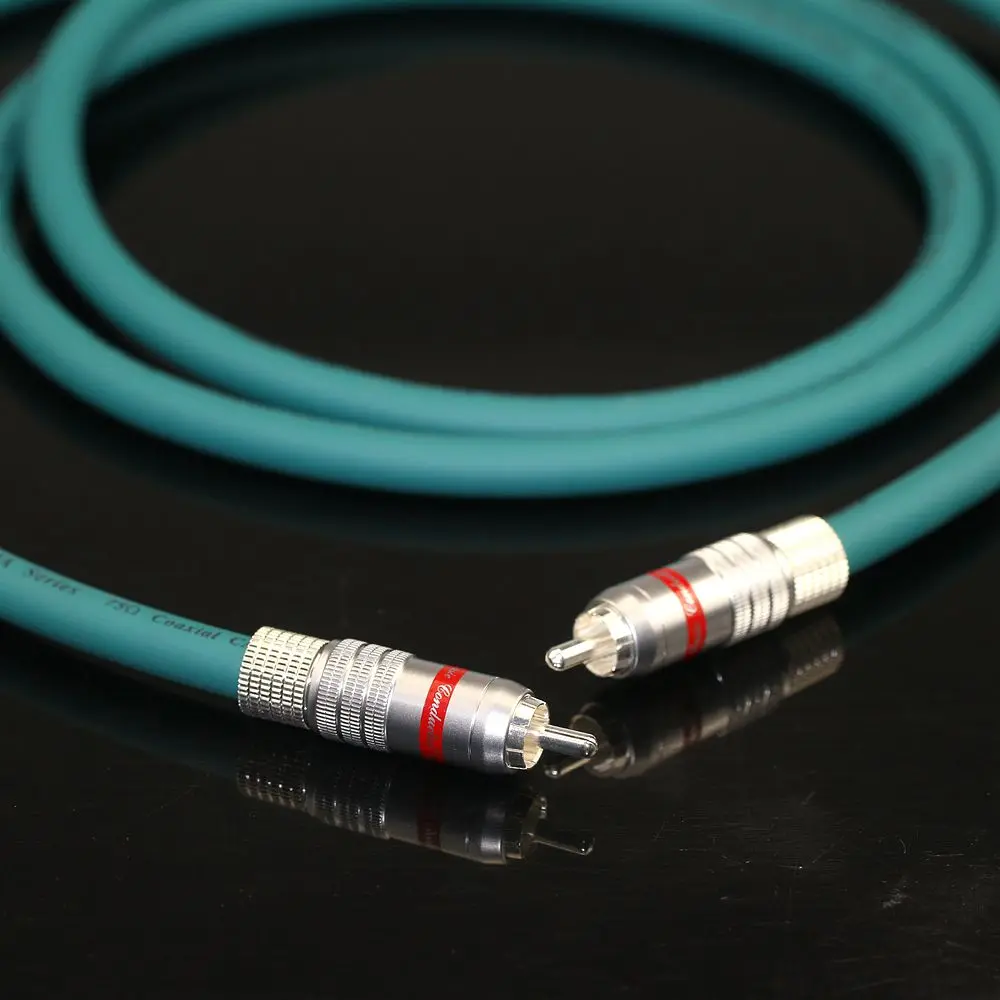 FURUTECH FX-Alpha-Ag Sterling Silver flagship digital coaxial line 75 ohm standard impedance HiFi signal cable