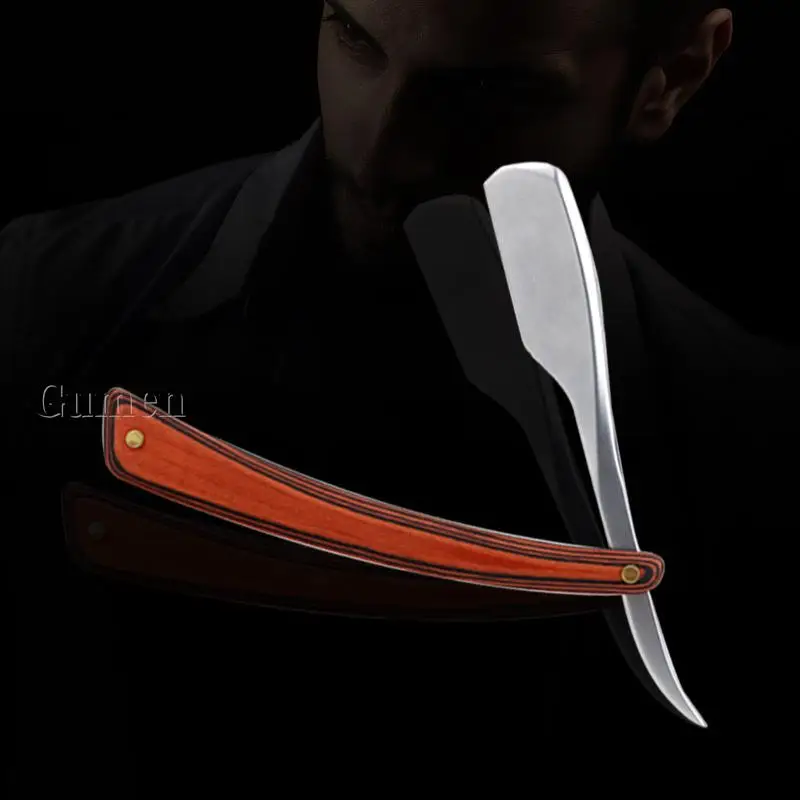 ماكينة حلاقة لقطع اللحية 3 خيارات للرجال ماكينة حلاقة يدوية مستقيمة لشفرات ريشة أدوات تنظيف اللحية