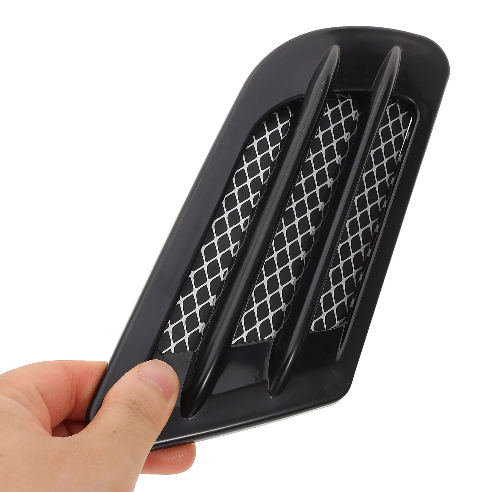 

1Pair Shark Gill Car Hood Vent Stickers Air Intake Decoration Car Exterior Trim Sticker Hood Vent Stickers for Cars