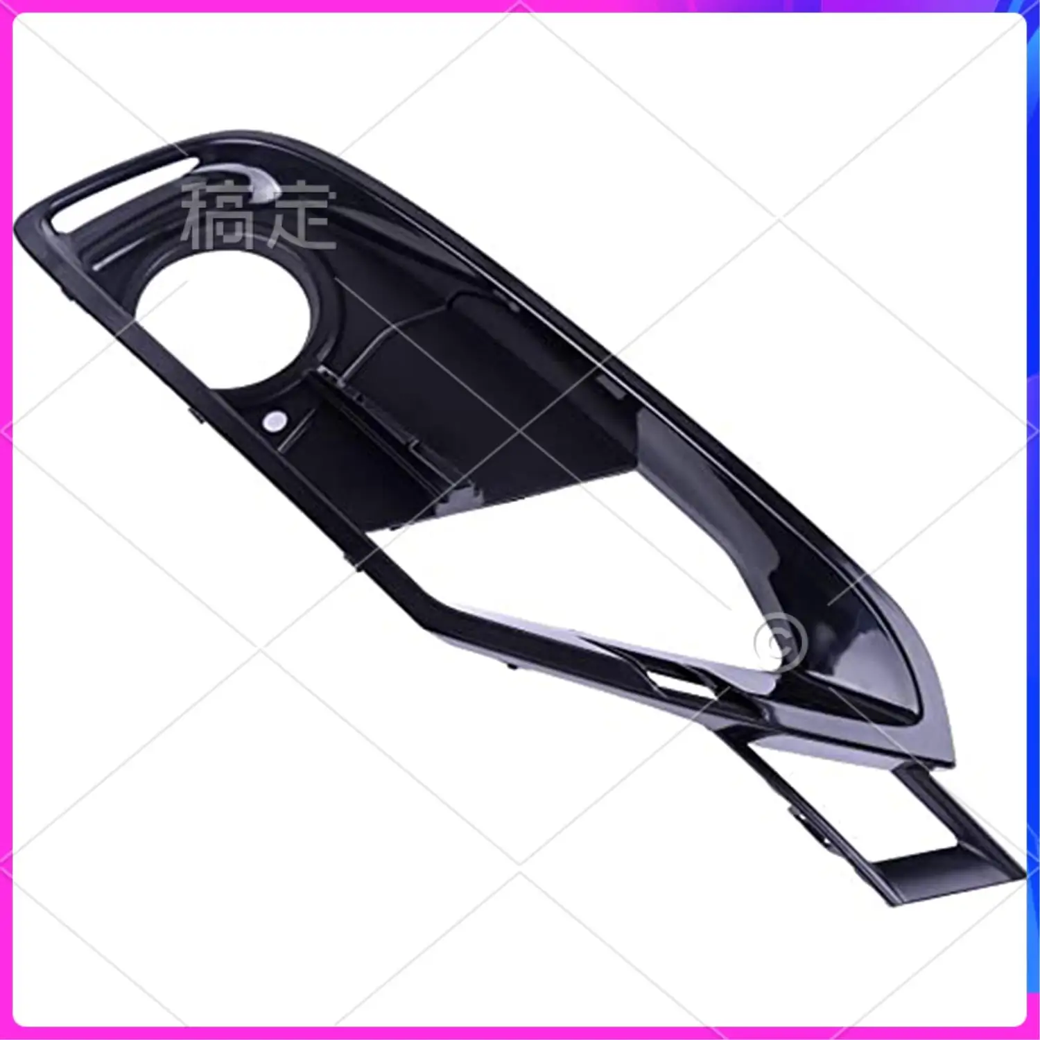

NEW-Front Bumper Fog Light Grille Cover Trim Fit For-BMW 3 Series F30/F31 2012-2015 51117300739 51117300740