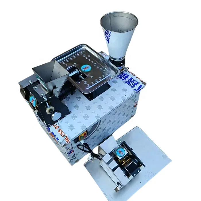 

110v 220v Grain Product Making Machine Automatic Samosa Curry Puff Dumpling Pierogi Empanada Making Machine