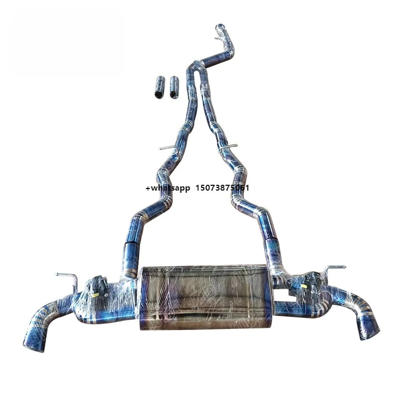 

High Performance Titanium Alloy Exhaust Catback System for for 2019+ 840i Valved Sport Exhaust System G14 G15 G16