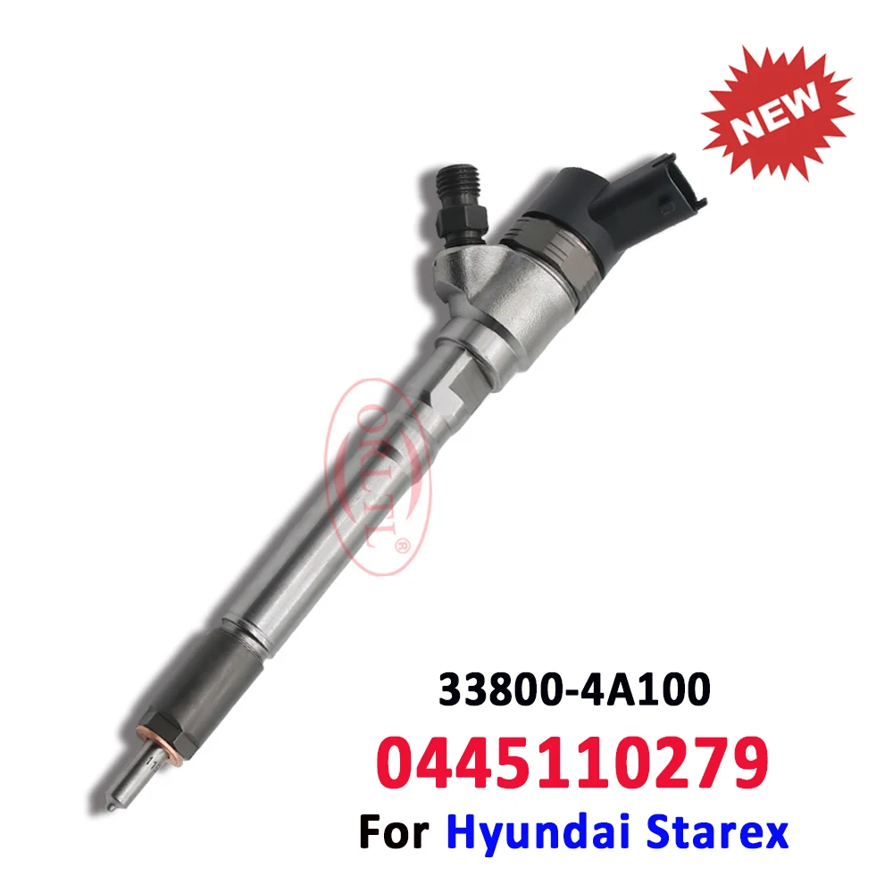 ORLTL 0445110279 0445110186 33800-4A100 Diesel Fuel Injector 0445110730 for Hyundai Starex Libero 0 445 110 279 0 445 110 186