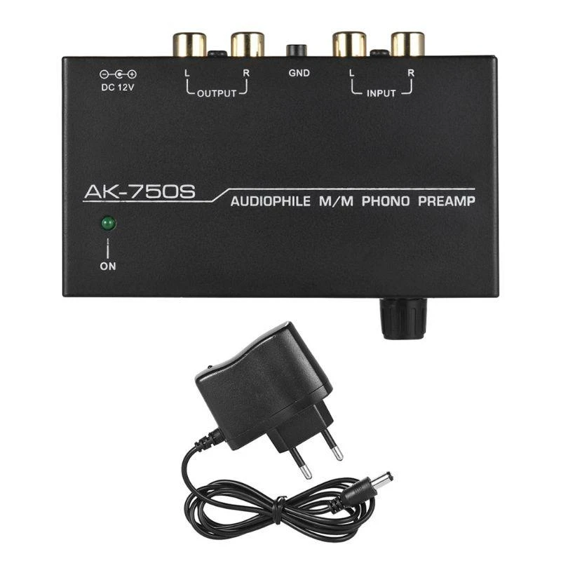 Audiófilo AK-750S para M/para M Phono Preamp Pramplificador Amplificador UU./EU enchufe mejor venta