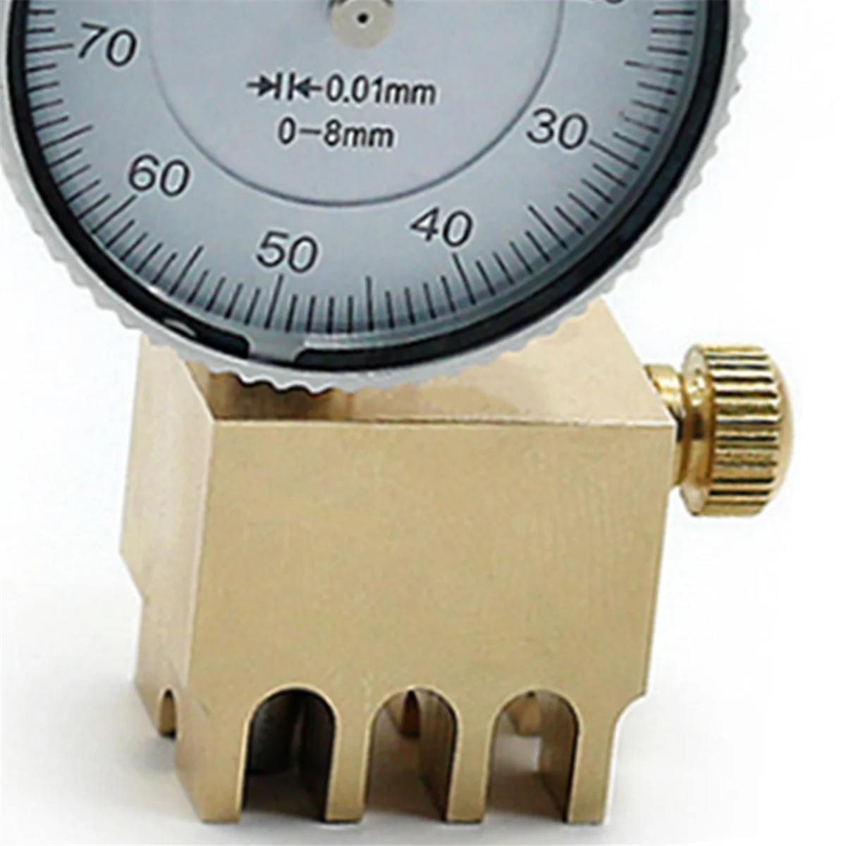 A002 Classical Ukulele Flat Bottom Pointer Meter String Height Measurement Digital Display Dial Indicator Repair Tool