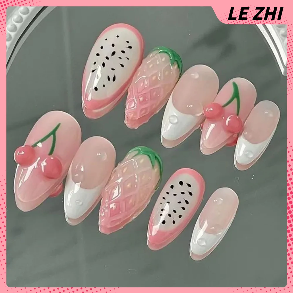 Fiori romantici estivi Stampa fatta a mano su nail art Adesivo per feste Francia Fiori di giglio 3D Occhi di gatto Adesivo per feste per unghie Regalo per ragazza