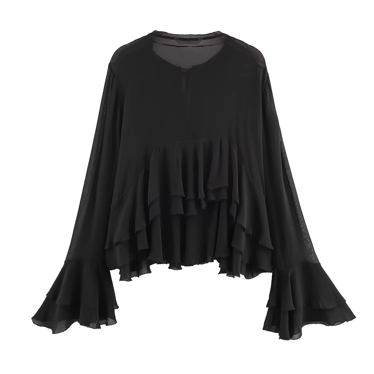 Faionable عارضة الزخرفية irt JNLEAOG الملابس النسائية الطبقات الديكور irt الخريف جديد Sle ألياف البوليستر #5