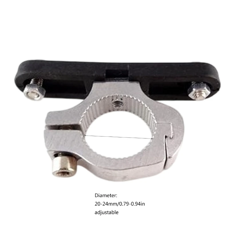 652F Aluminum Alloy Bicycles Handlebars Water Bottle Holder Clamp for Cyclists Outdoor Bicycles Water Cup Holder Attachment