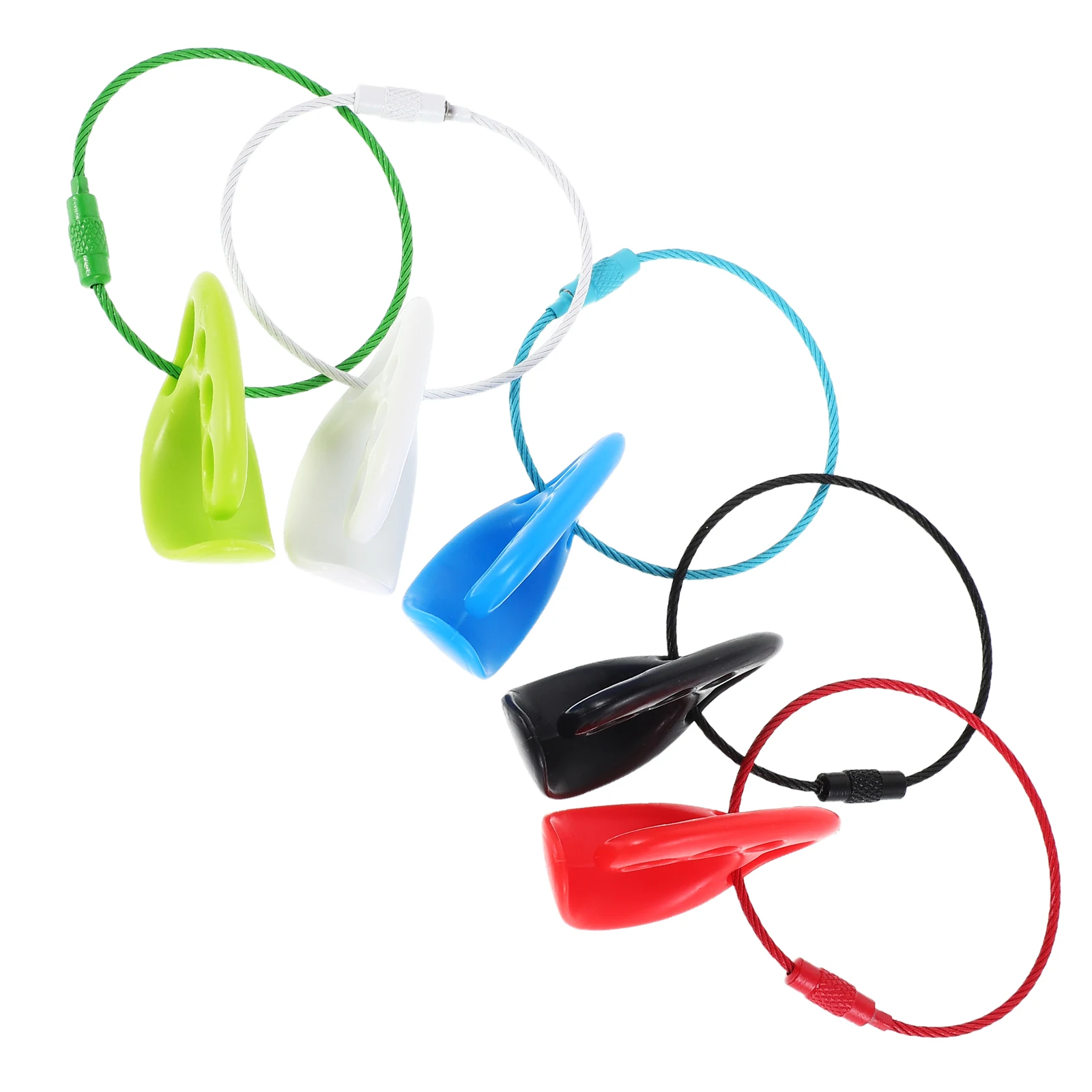 

5pcs Flying Holder Hanger Clips for Portable Outdoor Beach Portable Flying Disc Buckles Disc Storage Stainless Steel