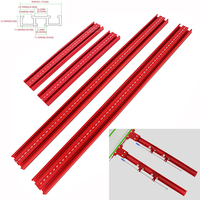 Parallel Guide System T-tracks Slot for Track Saw Rail Parallel Guide Aluminum alloy Auxiliary Track Woodworking Tools DIY