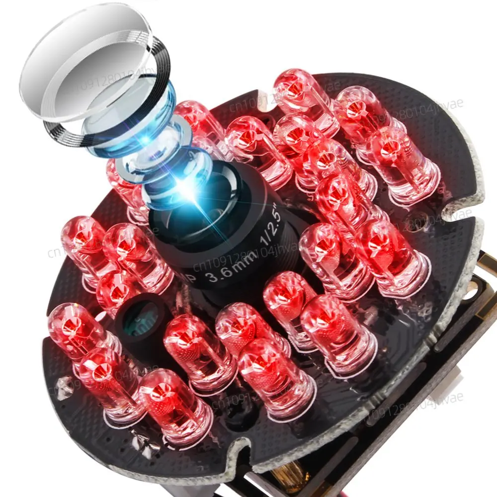 

ELP Low Illumination USB Webcam 0.01Lux 960P 1.3mp HD UVC Plug Play IR Led Night Vision Infrared USB Camera for IRIS System