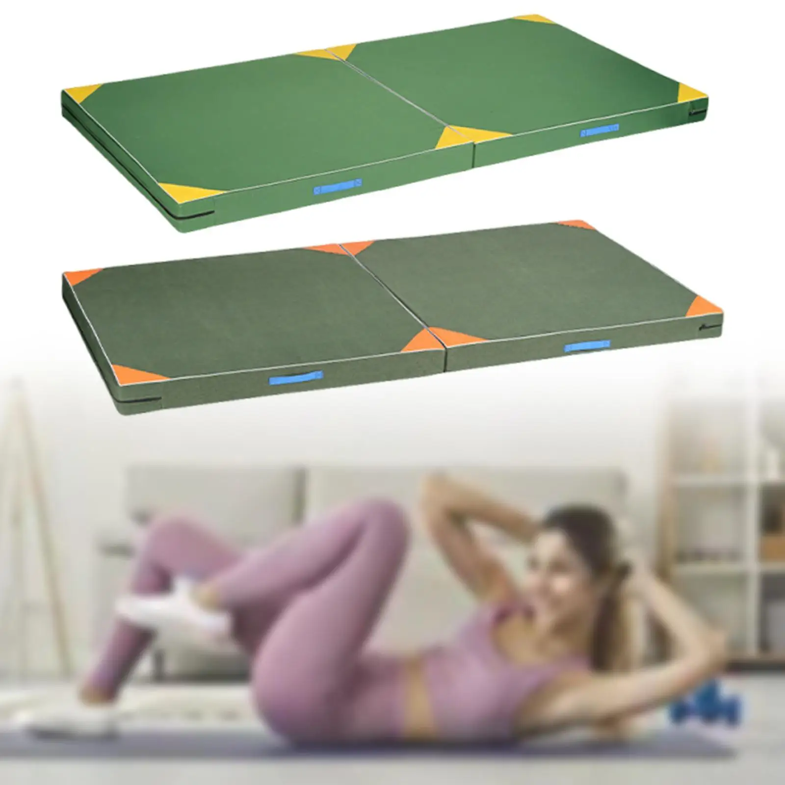 

Gymnastics Mat Yoga Training Mat Exercise Fitness Mat for Outdoor Gym Kids