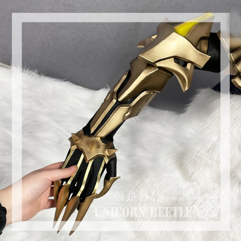 The Eremite Dehya Role Right Arm Claw Full Set Props Games Exhibition Genshin Impact Dehya Game Cosplay Wigs Ears Accessories