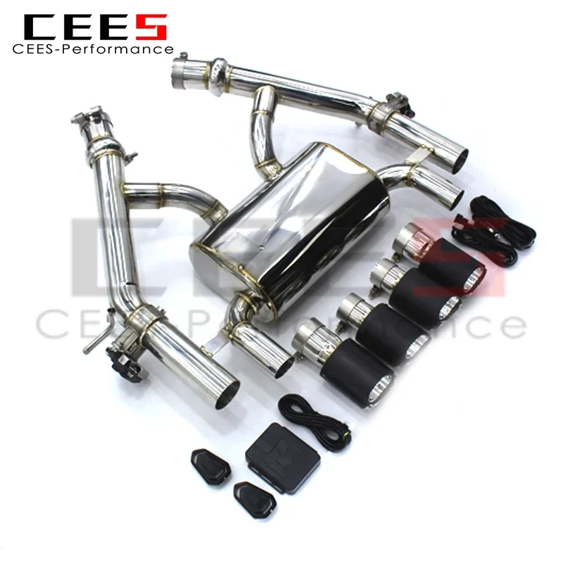 CEES Catback Exhaust For BMW M3/M4 F80 F82 F83 S55 3.0T 2014-2019  Stainless Steel escape High Performance Exhaust Pipe Muffler