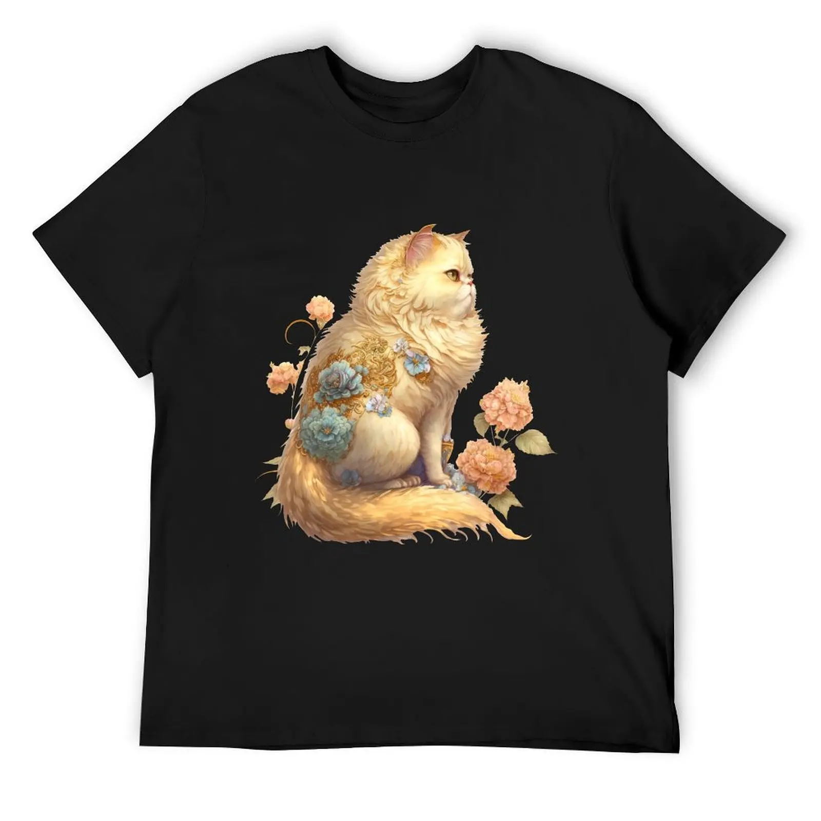 

Persian Roses T-Shirt sports fans plain shirts graphic tee plus size clothes plain white t shirts men