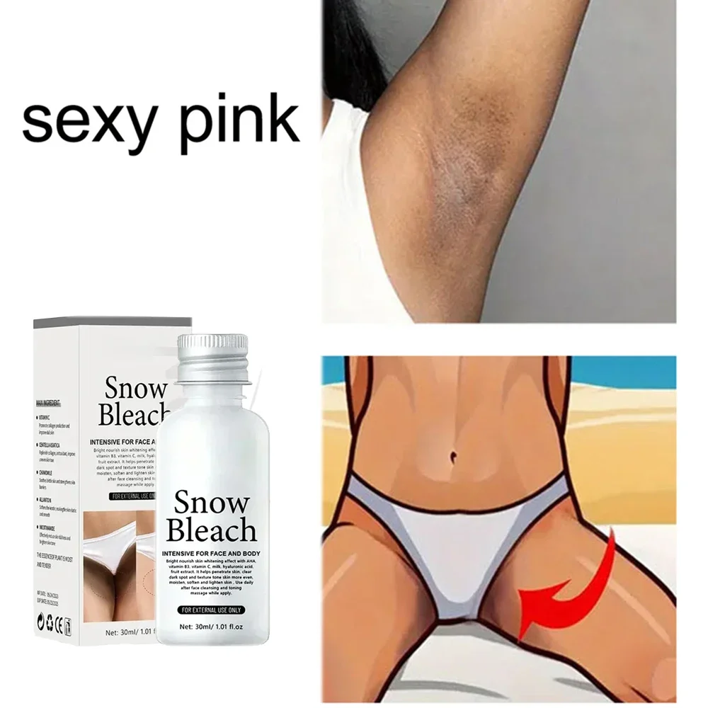 

Underarm Private Parts Whitening Cream for Knees Buttocks Dark Skin Moisturizing Bleaching Body Lotion