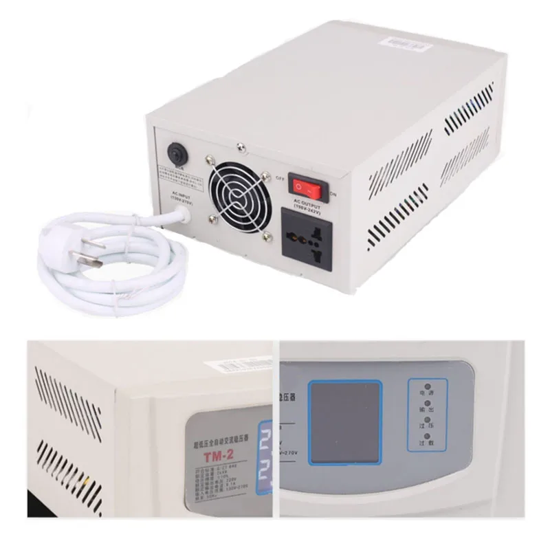 Voltage Stabilizer Household Air Conditioner Single-Phase Power Aupply 220v 50HZ Voltage Automatic Voltage Regulator