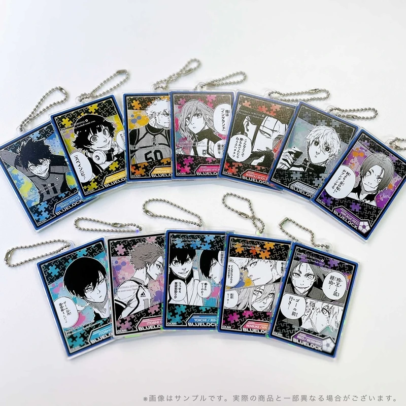 

Anime Blue Lock Isagi Yoichi Bachira Meguru Rensuke Kunigami Barou Shouei Cute Cosplay Acryli Pendant Backpack Keychain 7cm